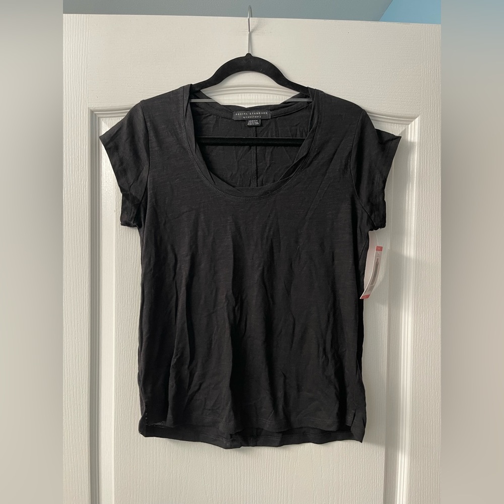 Sanctuary - Social Standard Classic Black Women's Top - Picture 4 of 9